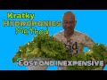 Kratky Hydroponics Method