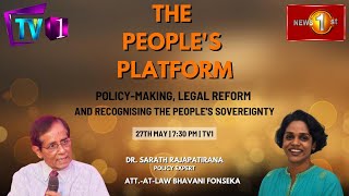 Episode 16 | The People's Platform: Policy-making and recognizing the people's sovereignty