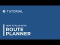 Route Planner | Aqua Map Tutorial
