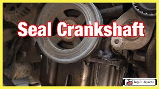 DIY #36: Ganti Seal Crankshaft |Chevrolet Spin 1.5 | Substitusi dengan Seal Noken as L300 |😊👍