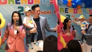 2019-10-14 胡杏兒為大兒子辦2歲生日派對 小朋友越來越萌