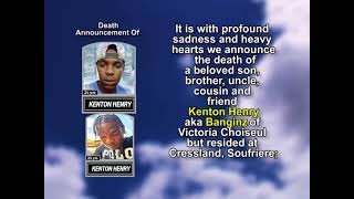 KENTON HENRY ~ Short Obituary