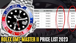 Rolex GMT-Master II Price List 2023 Explained!