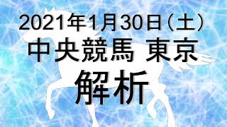 【競馬解析】2021/01/30 東京競馬 #競馬,#競馬予想,#中央競馬,#東京競馬,#東京,#予想,#JRA