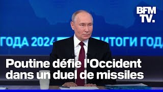 Russie: Vladimir Poutine propose un duel de missiles aux États-Unis