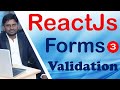 12 .React Js Form Validation | React Js Tutorial |  ReactJs Form Validation with forms Library