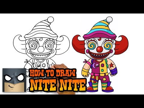 How To Draw Nite Nite Fortnite Awesome Step By Step Tutorial - 