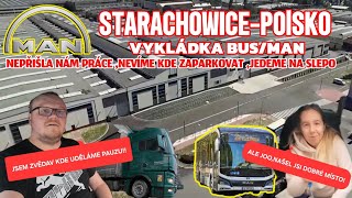 🔥 Dorazíme na čas do BUS MAN Starachowice? A kde tam zaparkujeme na pauzu? 🚛🛑