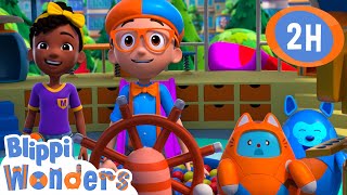 Ultimate Playground | Blippi Wonders | Preschool Learning | Moonbug Tiny TV