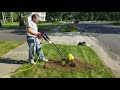 sun joe 13.5 amp electric tiller demo 1