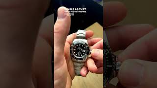 How to set the date and time on your Rolex. #watch #rolex #luxury #rolexwrist #luxurywatches