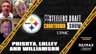Segment of 2021 Steelers Draft Countdown Show: First Round Mock Draft | Pittsburgh Steelers
