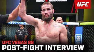 Trey Ogden Post-Fight Interview | UFC Vegas 89