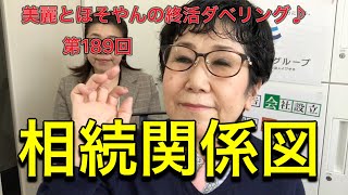 第189回　相続関係図を書いてみよう！美麗とほそやんの終活ダベリング♪