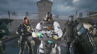 [PS4版R6S]サブ垢でカジュアル名声集めシージ♪＃176 参加○