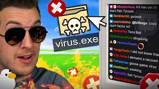 Scammers Face 1,000 Viruses Controlled By Viewers