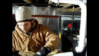 Venting a 90% efficient horizontal furnace