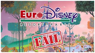 How Disney’s best park FAILED | History of EuroDisney