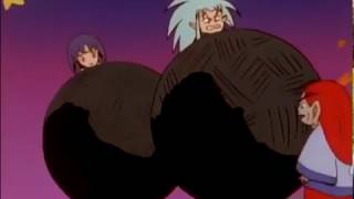 Tenchi in Tokyo - Ryoko and Ayeka transforms into Balls (English)