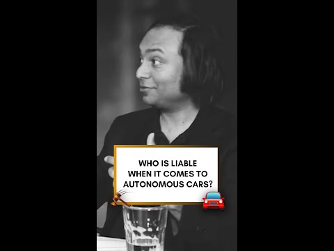 Who is liable when it comes to autonomous cars?