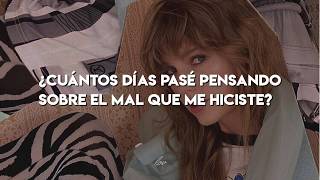 I Forgot That You Existed - Taylor Swift/ Subtitulada al español