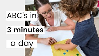 Quick and easy alphabet activities | Toddler, Preschool, Kindergarten