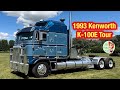 1993 Kenworth K-100E Aerodyne Cabover Truck Tour