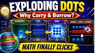 Exploding Dots: Why We Carry the One and Borrow in Math