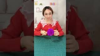 Handmade 手工制作 手工 繡球花