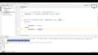 Node.js Reading Files Asynchronously(Part-2)
