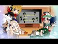 Part of Class 1A & Pro heroes react to ✨Dekus hero merch✨ (Original)