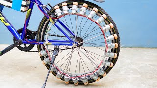 I Made Electric Bike With 20 Dc Motors #shorts