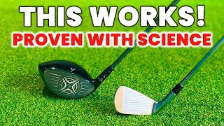 Swing SLOWER but hit the golf ball FURTHER - This Just Works!