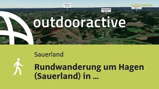 Flyover-Video: Rundwanderung um Hagen (Sauerland) in Naturpark ...