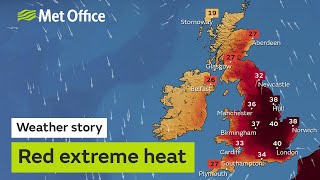Red extreme heat warning 15/07/22