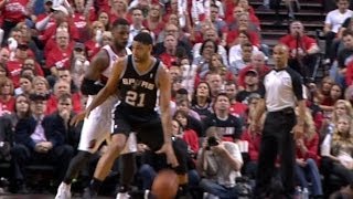 Tim Duncan Passes Karl Malone for 5th on the All-Time Playoff Scoring List