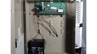 How to replace the battery on a VISTA alarm system - Resideo