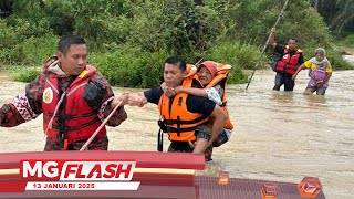 Keadaan Banjir Di Johor Bertambah Buruk #MGFlash