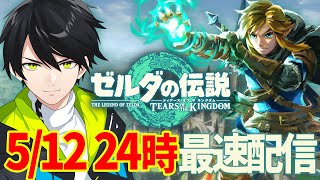 新作「ゼルダの伝説 ティアーズオブザキングダム」深夜最速ライブでやるぞ！【ゼルダの伝説/ティアーズオブザキングダム】