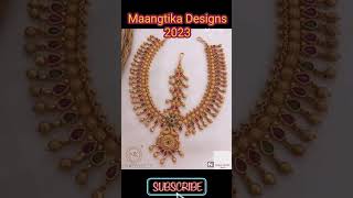 #mangtikka//latest maangtika Designs 2023||bridal jewellery collection 2023 #trend #shorts #viral