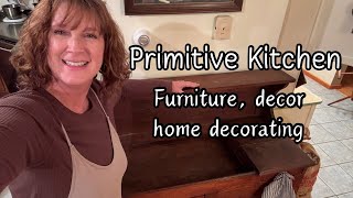 Primitive kitchen furniture decor home decorating ideas