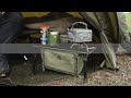 carper tackle bivvy station not your average bivvy table carp fishing bivvy table