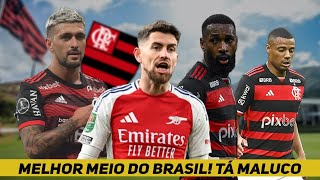 JORGINHO NO FLAMENGO? MELHOR MEIO DE CAMPO DO CONTINENTE!