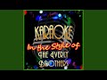 Love Hurts (In the Style of Everly Brothers) (Karaoke Version)