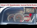 perbaikan LCD speedometer Avanza/Xenia Buram