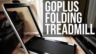 GoPlus Folding Treadmill - Being Active While Working From Home!