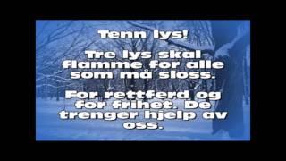 Tenn lys med | Instrumental | med tekst |