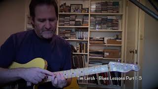 Tim Lerch - Jazz Blues Lessons - Parts 1  2 and 3 (Transcription Available)