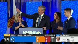 2024 election night highlights as Nova Scotia PCs win majority government