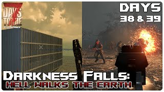 7 Days to Die Darkness Falls Mod | Working On Our New Wasteland Horde Base \u0026 Treasures! | Let’s Play